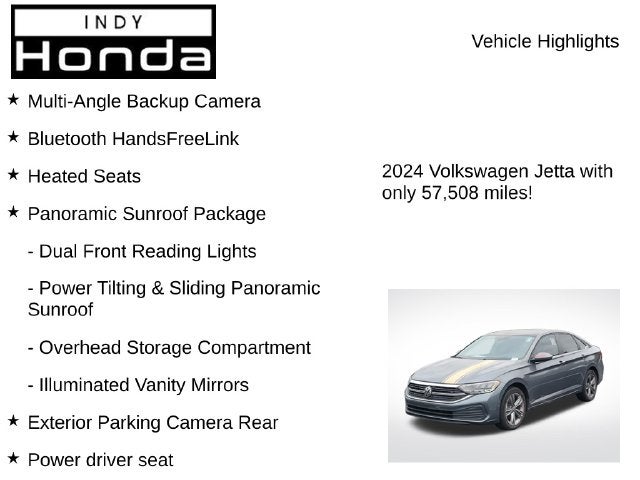 2024 Volkswagen Jetta 1.5T SE