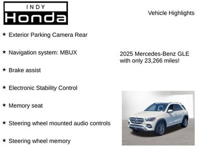 2025 Mercedes-Benz GLE GLE 350 4MATIC®