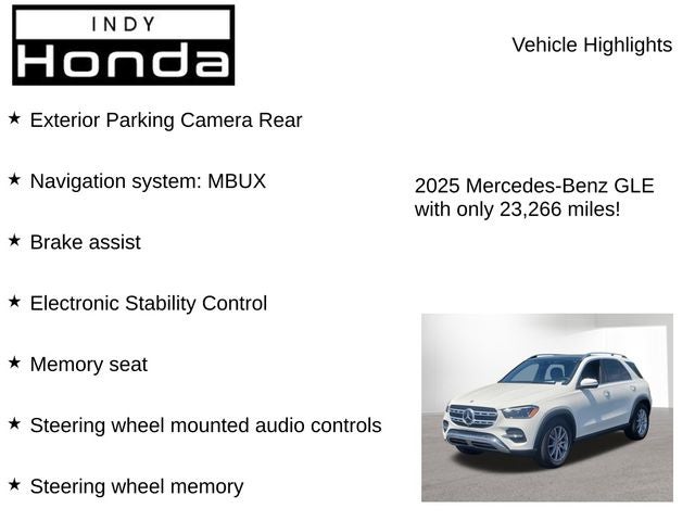 2025 Mercedes-Benz GLE GLE 350 4MATIC®