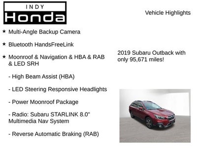 2019 Subaru Outback 2.5i Limited