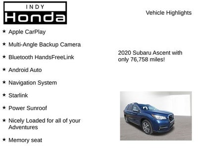 2020 Subaru Ascent Touring