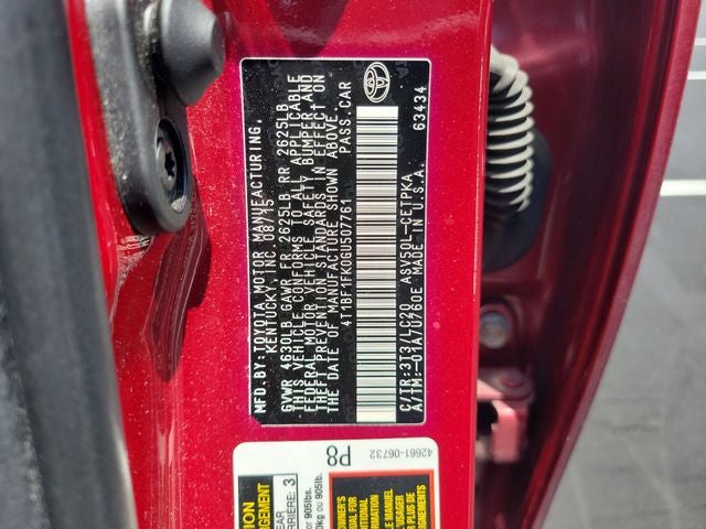 2016 Toyota Camry XSE