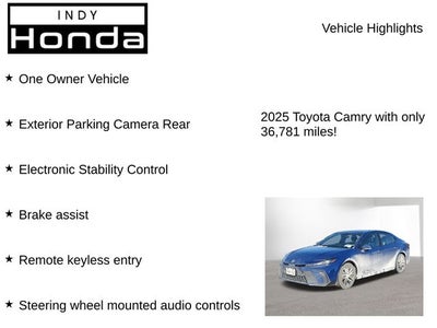 2025 Toyota Camry LE