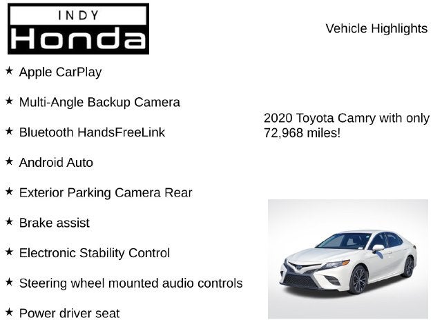 2020 Toyota Camry SE