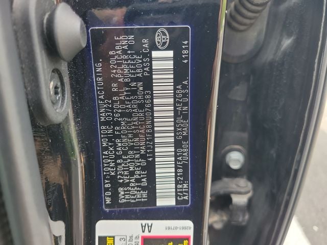 2022 Toyota Avalon XLE