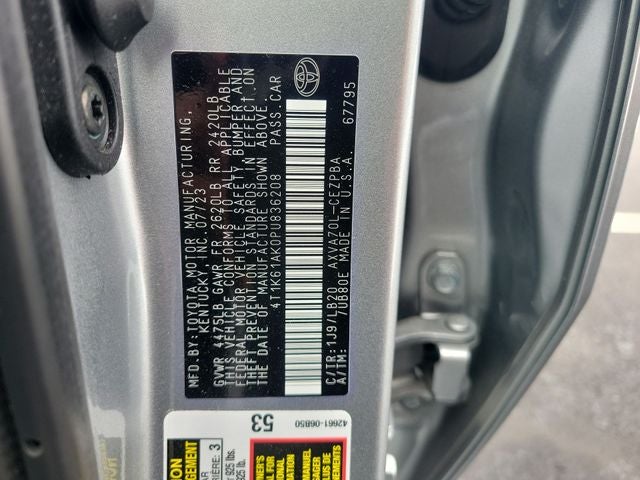 2023 Toyota Camry XSE