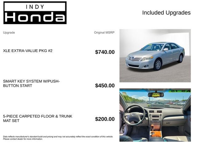 2011 Toyota Camry XLE