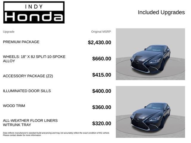 2024 Lexus ES 250