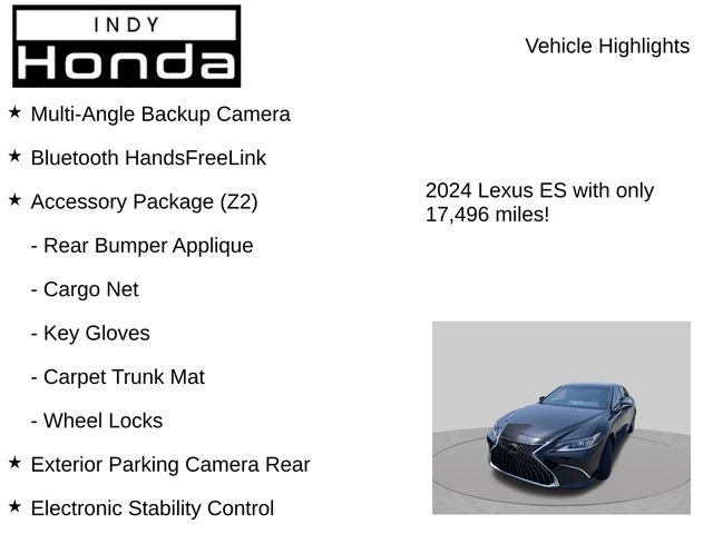 2024 Lexus ES 250
