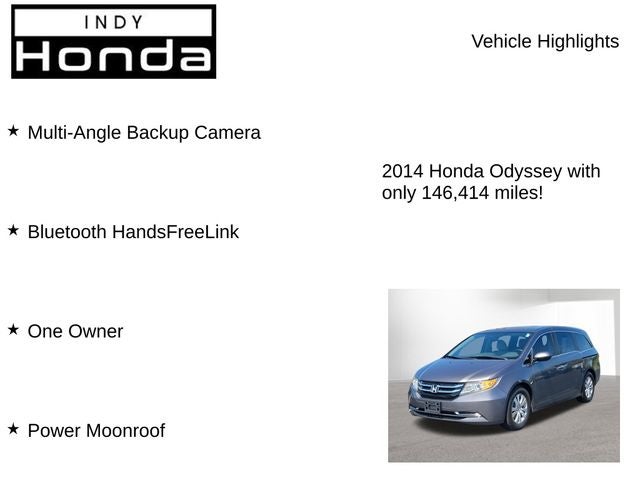 2014 Honda Odyssey EX-L