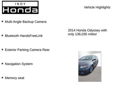 2014 Honda Odyssey Touring