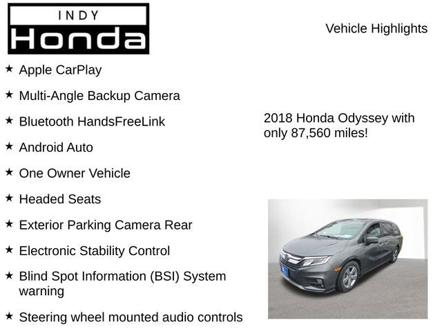 2018 Honda Odyssey EX