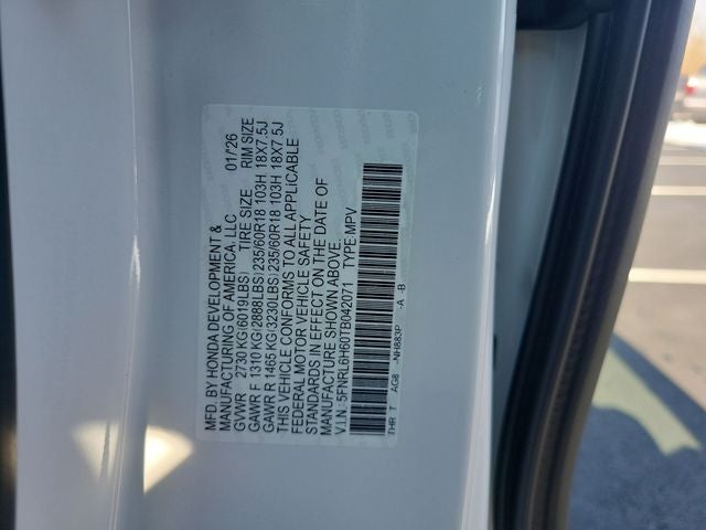 2026 Honda Odyssey EX-L