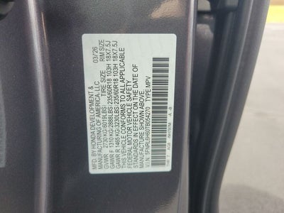 2026 Honda Odyssey EX-L