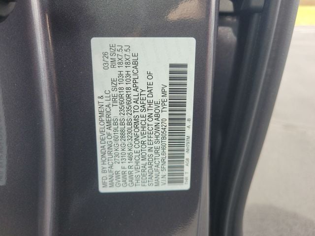 2026 Honda Odyssey EX-L