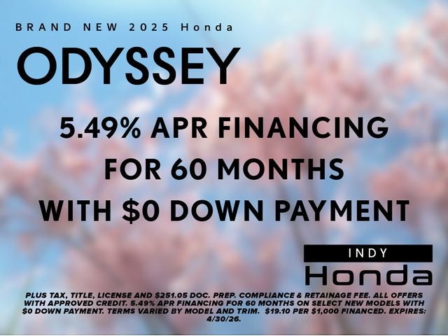 2026 Honda Odyssey EX-L