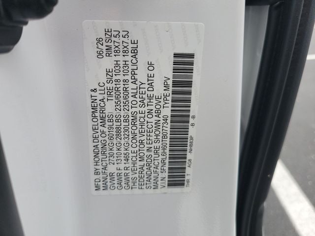 2026 Honda Odyssey EX-L