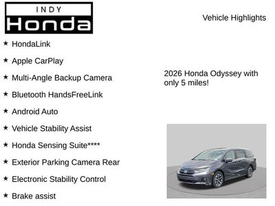 2026 Honda Odyssey EX-L