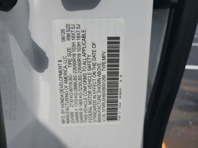 2027 Honda Odyssey EX-L