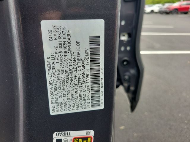 2026 Honda Odyssey EX-L