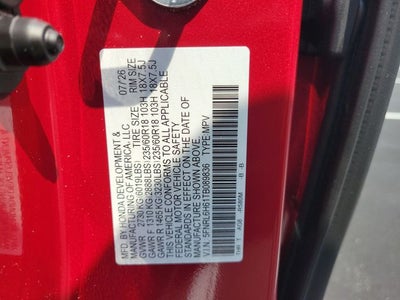 2026 Honda Odyssey EX-L