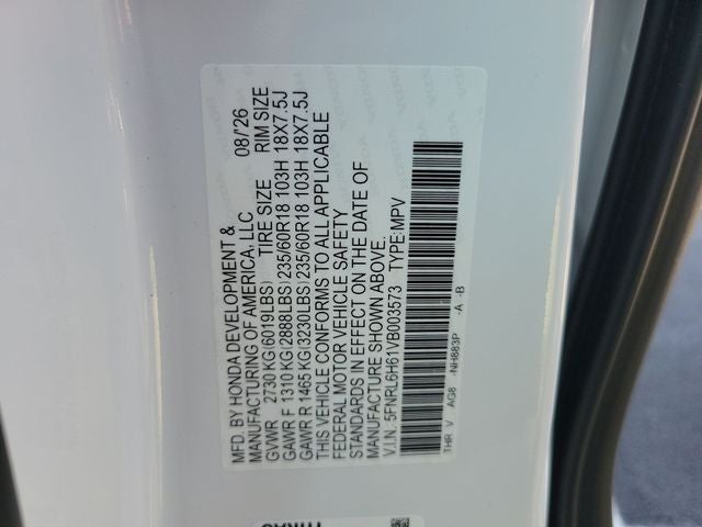2027 Honda Odyssey EX-L