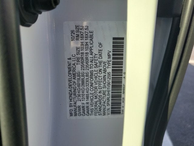 2027 Honda Odyssey EX-L