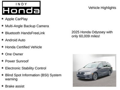 2025 Honda Odyssey EX-L