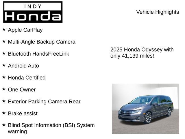 2025 Honda Odyssey EX-L