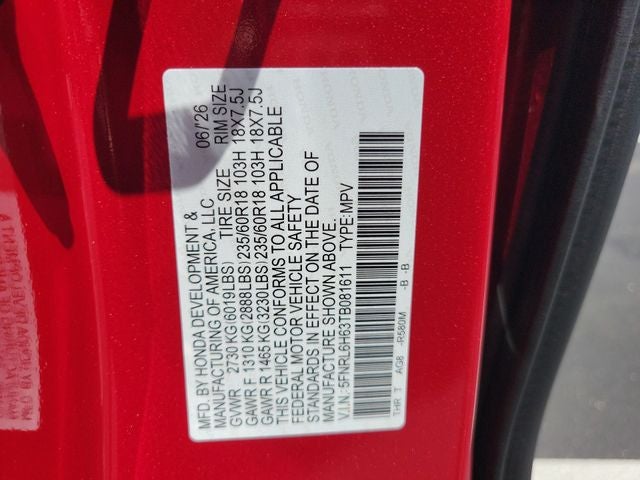 2026 Honda Odyssey EX-L