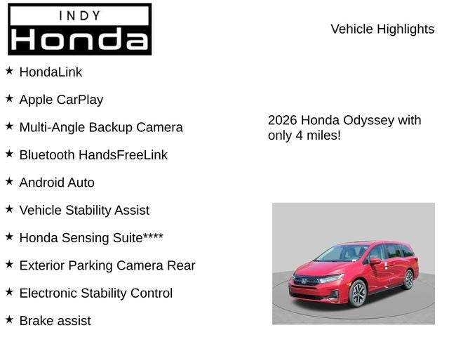 2026 Honda Odyssey EX-L