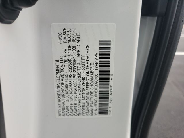 2026 Honda Odyssey EX-L