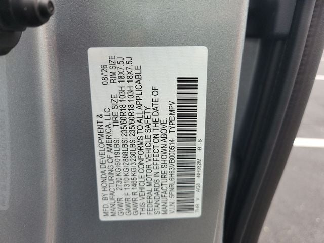 2027 Honda Odyssey EX-L