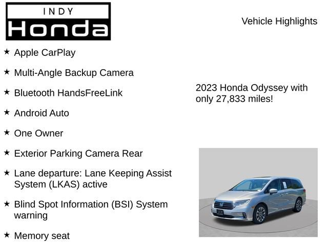 2023 Honda Odyssey EX-L