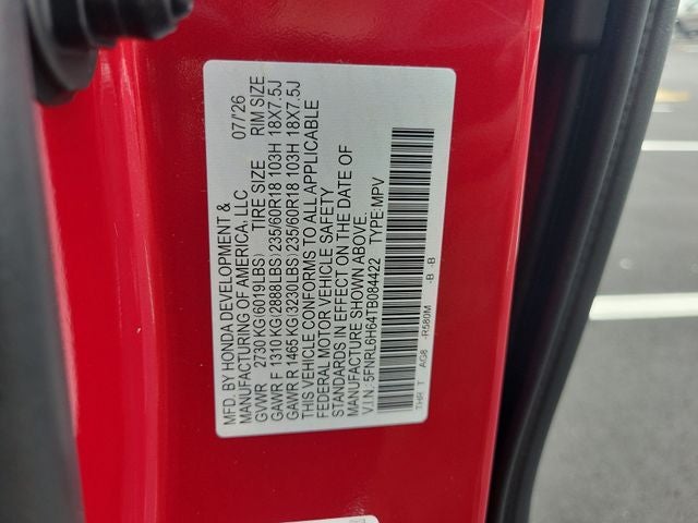 2026 Honda Odyssey EX-L