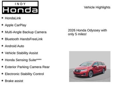 2026 Honda Odyssey EX-L
