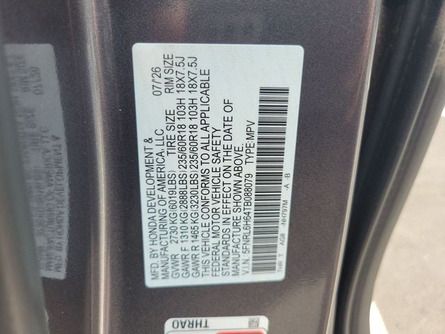 2026 Honda Odyssey EX-L