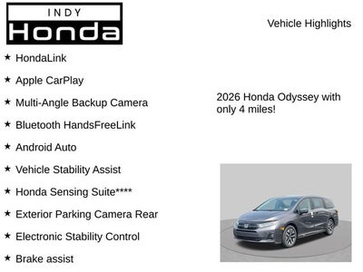 2026 Honda Odyssey EX-L