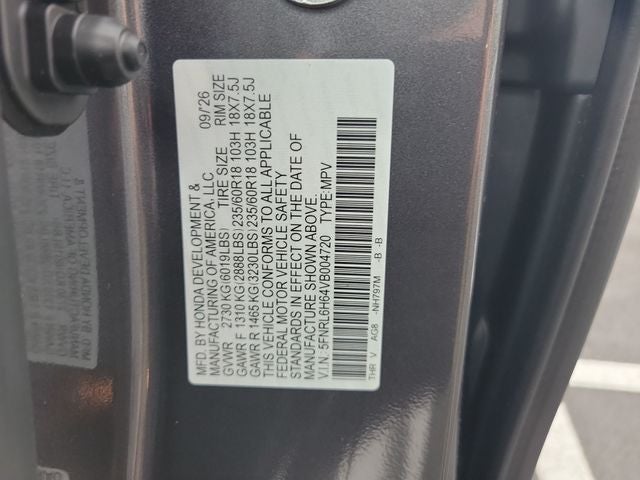 2027 Honda Odyssey EX-L