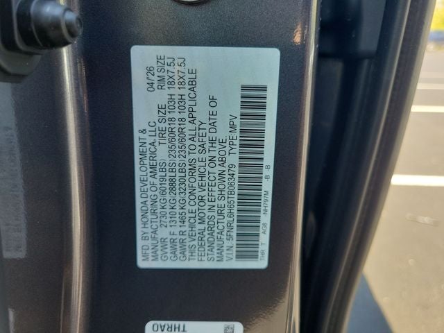 2026 Honda Odyssey EX-L