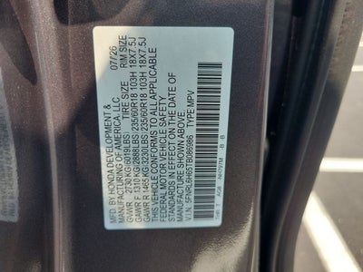 2026 Honda Odyssey EX-L