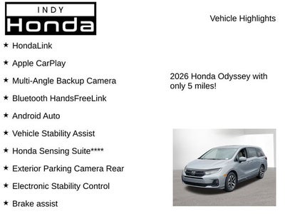 2026 Honda Odyssey EX-L