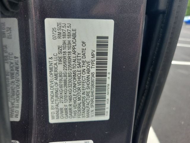 2025 Honda Odyssey EX-L