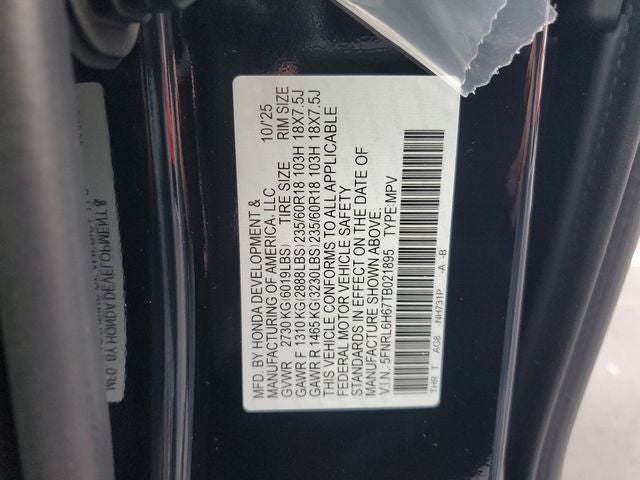 2026 Honda Odyssey EX-L