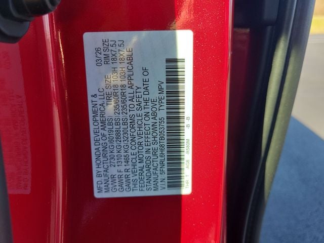 2026 Honda Odyssey EX-L