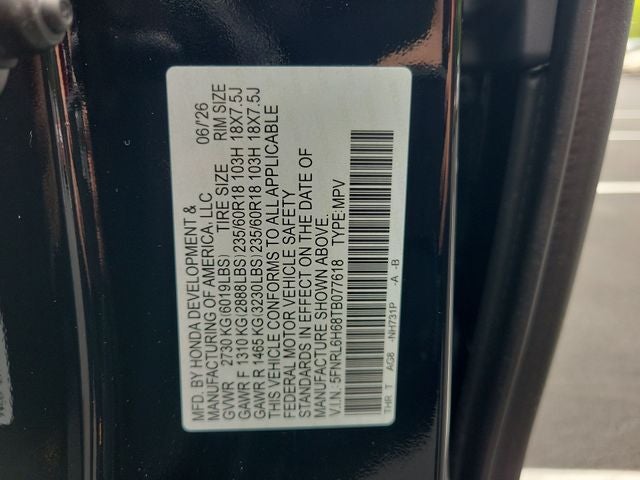2026 Honda Odyssey EX-L