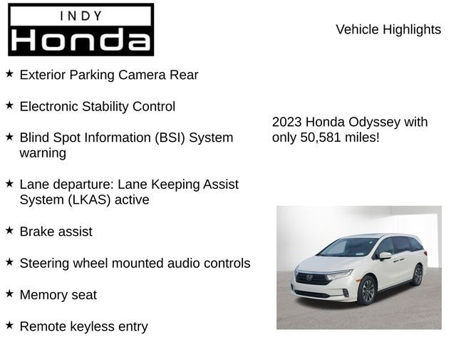 2023 Honda Odyssey EX-L