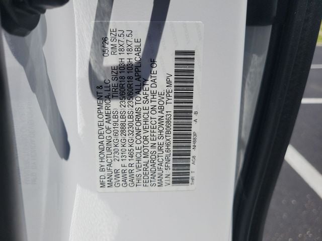 2026 Honda Odyssey EX-L