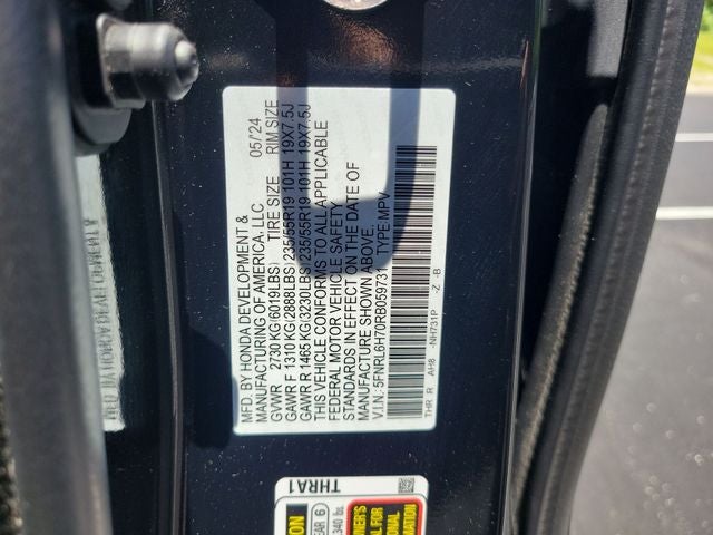 2024 Honda Odyssey Sport