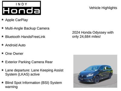 2024 Honda Odyssey Sport